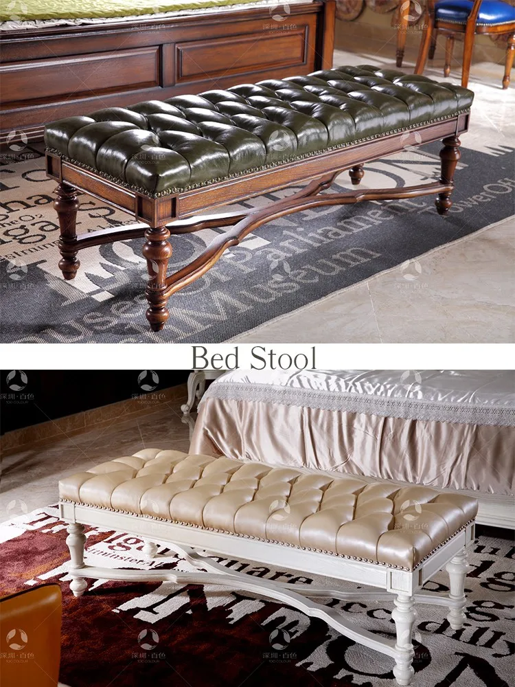 French Style Modern Leather Bed/ King Size Bed With Wood FrameJ706-6.jpg