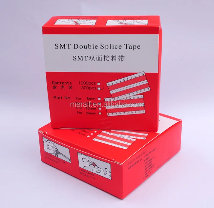 Factory wholesale 8mm- 32mm SMT double splice tape SMT Carrier Tape for pick and place machine