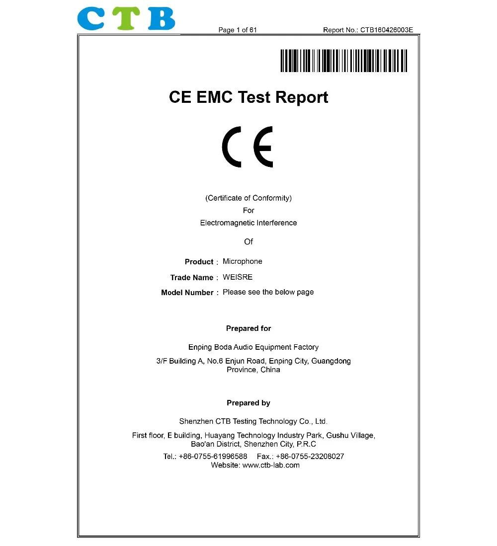 Professional Hight Quality Wired Dynamic Handheld Microphone Karaoke M