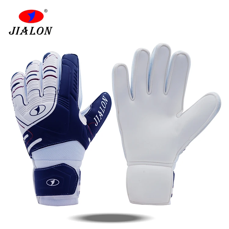 Soccer sport hand protect goalkeeper gloves fingersave latex goalkeep gloves