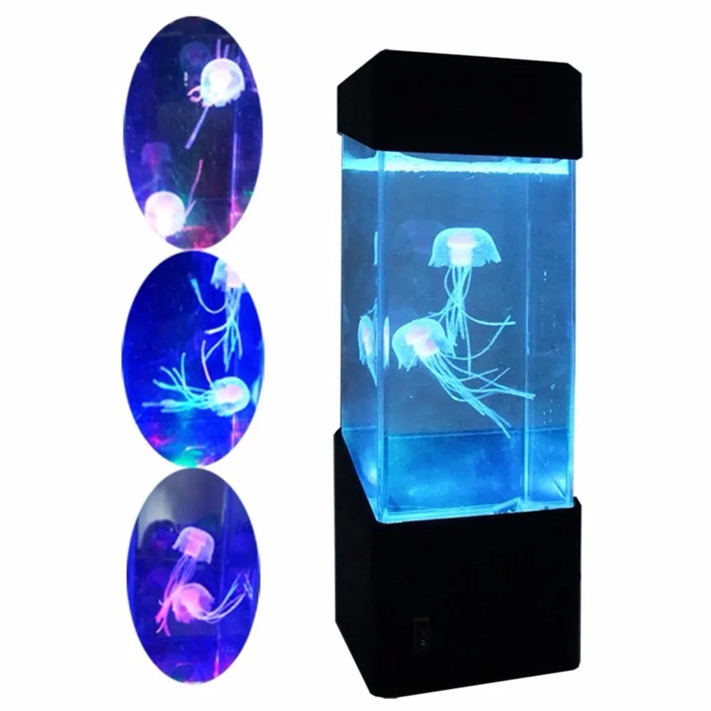 Medusa lámpara eléctrica medusas del acuario del tanque de