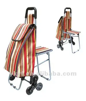 trolley bag with folding chair