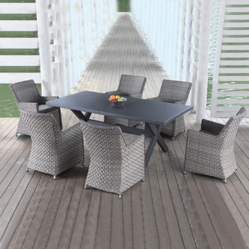 superior quality grey garden line patio furniture rectangular rattan