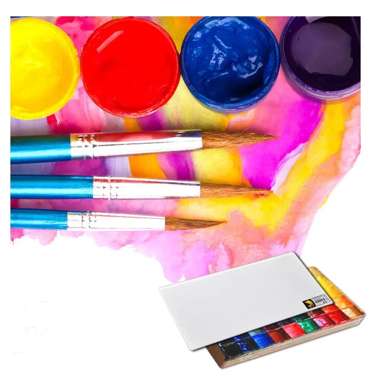 Plastic Watercolor Paint Palette For Students With Cheap Price Buy