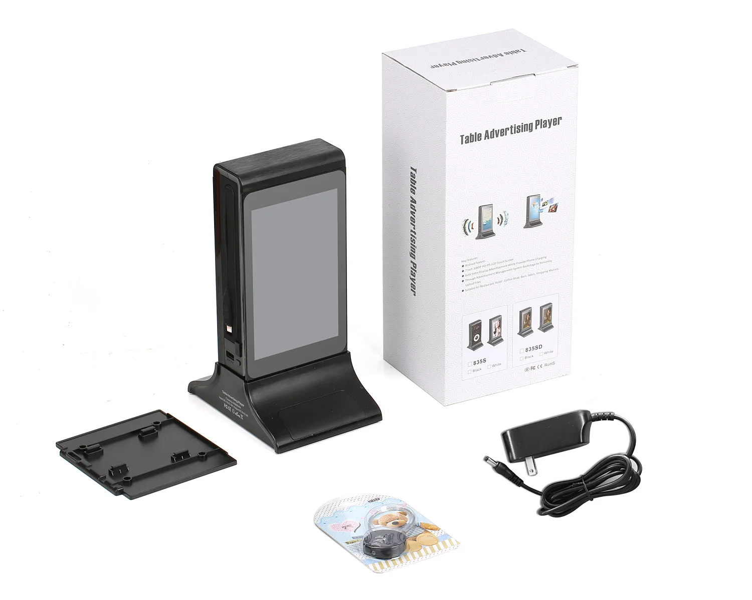 Table Menu Restaurant Powerbank Portable Wireless Charger Mobile Charger Power Bank 20000mah - ANKUX.COM