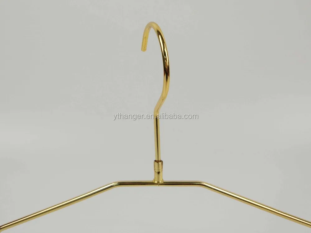 Mt001 Gold Metal Hanger For Clothes Iron Golden Hanger For Sale Buy
