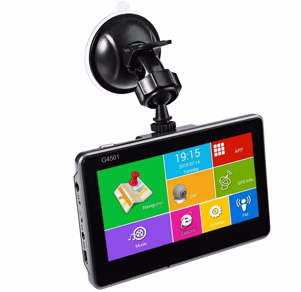 G4501 Pl Car Gps Navigator With Fm Bluetooth Avin 4.5 Inch Touchscreen Android Ips 854*480