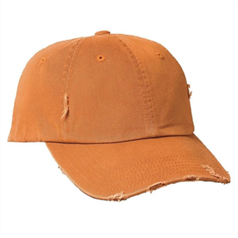 design your own distressed baseball cap