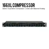 Top 5A 1:1 quality DBX 166XL 2 Channel Compressor Limiter with Noise Gate