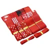 17Yards Custom Christmas Printed Yarn Satin Grosgrain Ribbon Set For Hair Bows 85441