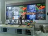 TV room combined screens 3x2 lcd video wall in big picture in picture no delay in screen next to screen high level stride 46