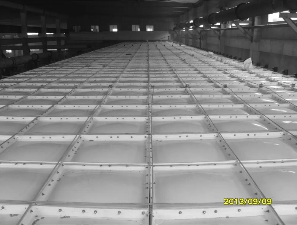 GRP water tank for domestic water and potable water
