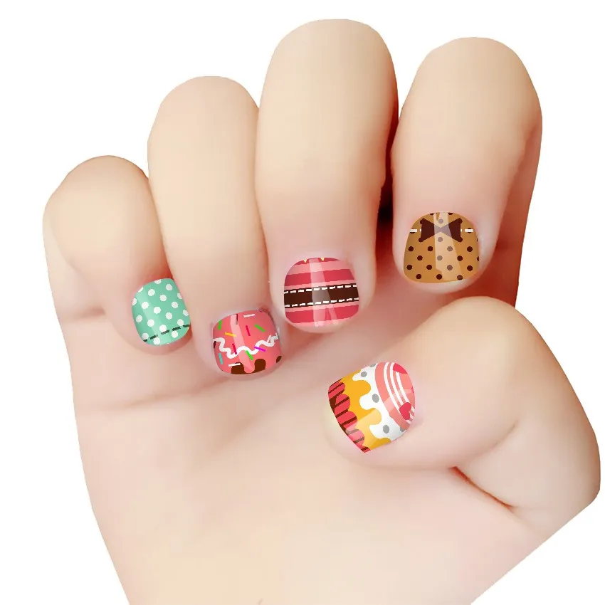 Europe Standard 7free Kids Nail Art Mini Nail Wraps Buy Mini Nail