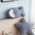 Mediterranean style handmade mattress ocean tropical fish shaped home fabric sofa cushion pillow cushions round Free