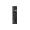 multifunction 45 keys black tv remote control IR remote control Customized color logo function