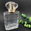 rectangle spray pump perfume glass bottle factory luxury perfume glass bottle