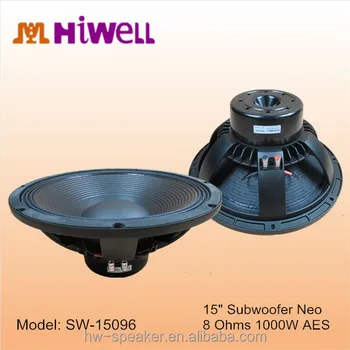 subwoofer neodymium professional series speaker larger