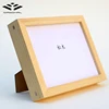 Factory supply cheap european 8x10 inch wooden light photo frame
