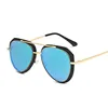Frog Style Double Color Lenses Cheap Promotional Sunglasses