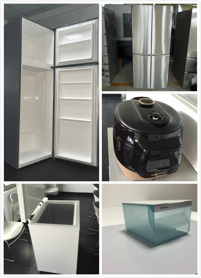 Custom Injection Mold Commercial Laundry Lg Washing Machine Cover Mock Up Spare Parts Prototype Fabrication Service