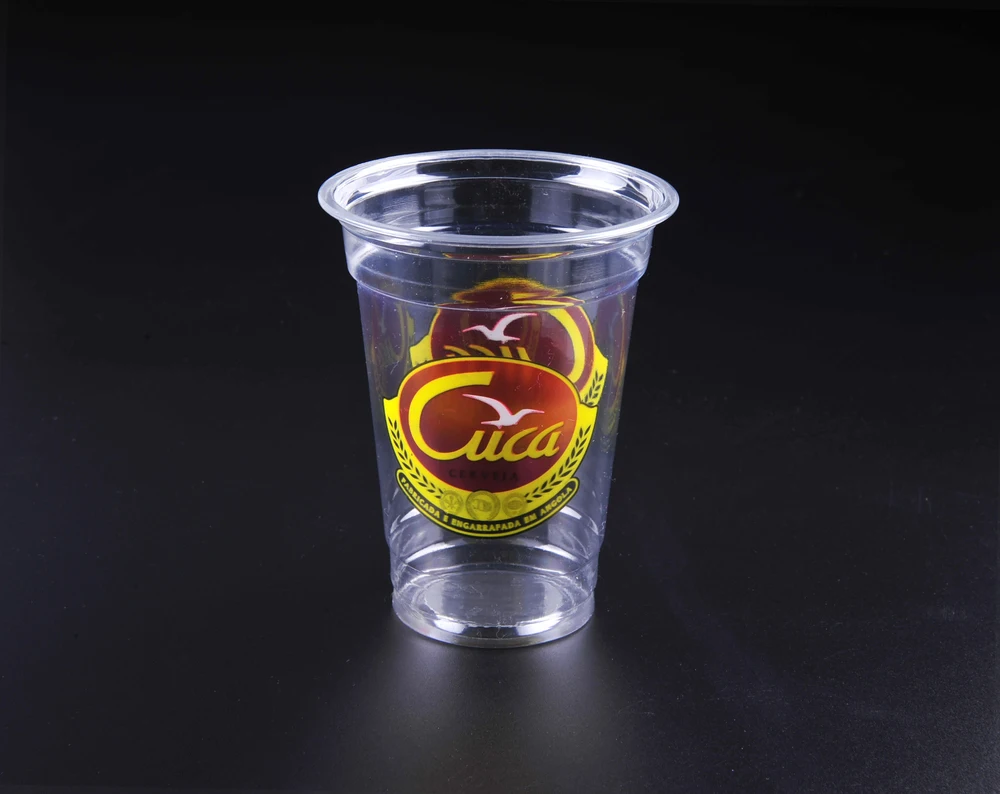 Glass Cup/clear Plastic Glass/10oz Cold Drink Plastic Disposable Cup