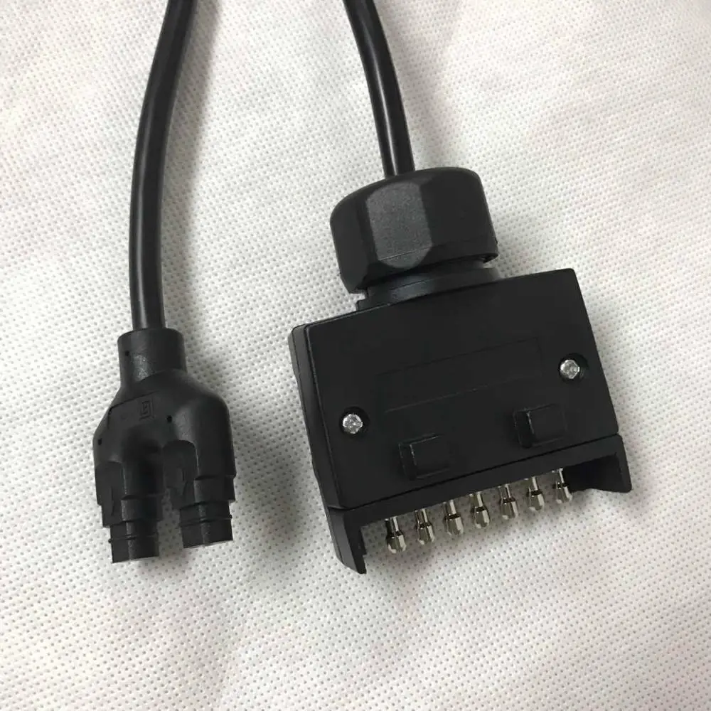 Australian 7 Pin Round Socket Or 7 Pin Flat Socket Cable