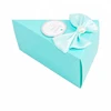 Custom design printing pearly lustre wedding favor box butterfly candy box