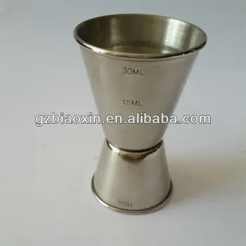 1 2 1 oz stainless steel double side measuring cups wine jigger