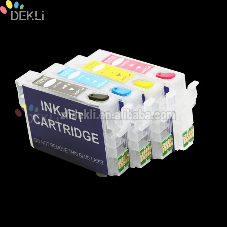 T02p Refillable Ink Cartridge For Epson Wf2860 Refill Ink Cartridge