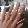 fashion jewelry 2018 new arrive cz gemstone women finger Chevron V opal ring