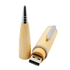 Custom Logo Business Gift Wood Pen Flash Drive