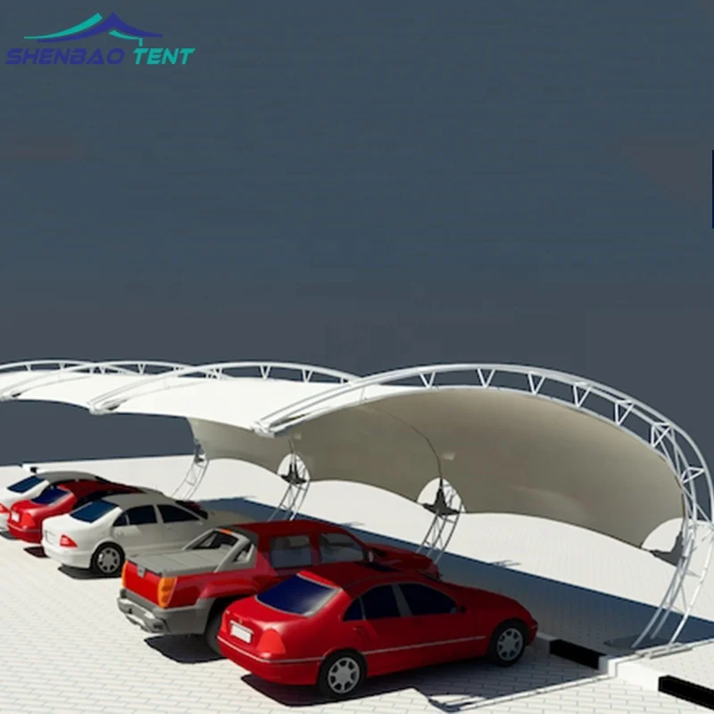 Parkir  Mobil Atap  Logam Car Parking Sun Gudang Tenda 
