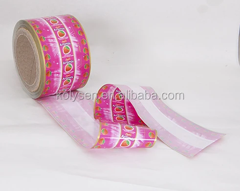 printed pet/pvc twist film for candy wrapper