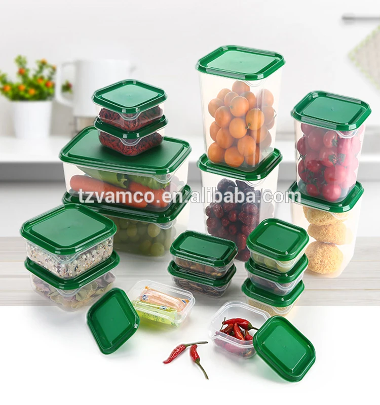 plastic food container set