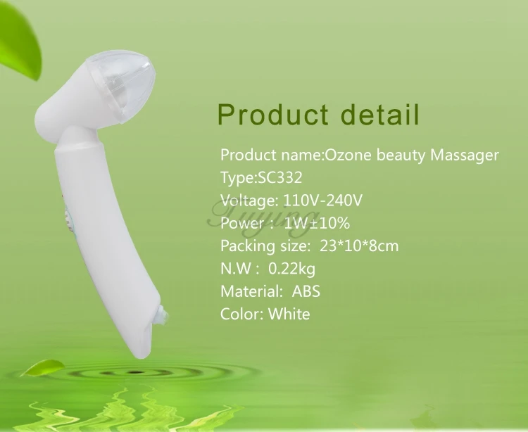 Mini O3 ozone Therapy Machine Facial Massager Beauty Therapy Equipment for skin tightening