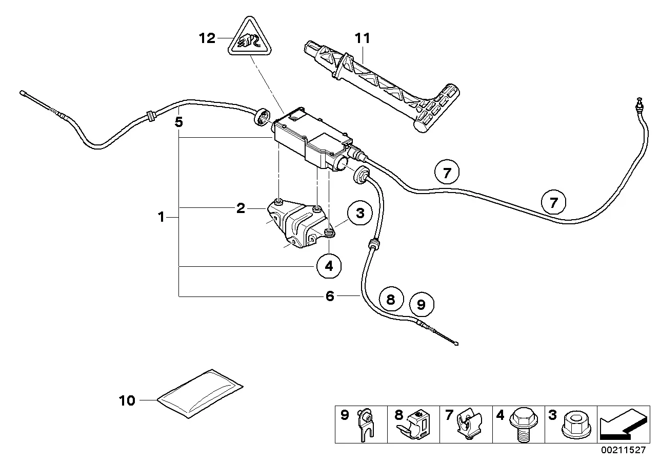 Парковочный тормоз отказал bmw x6