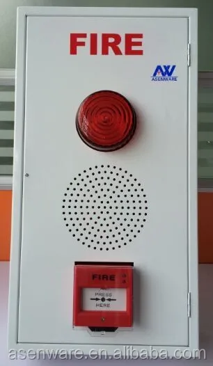 Hotselling Fire Bell/Flash Light/Manual Call Point 3 in 1 Panel Cheap