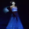 2015 LED glowing RGB led light colors luminous bridesmaid dresses