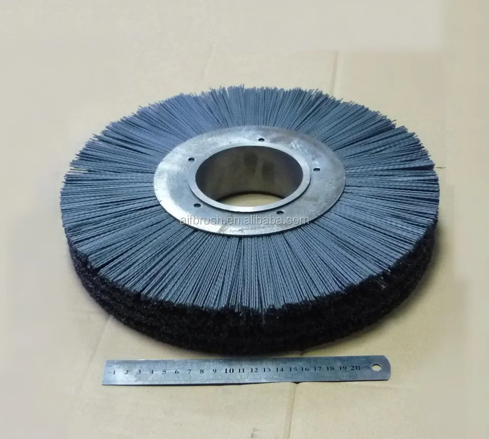 Weiler 8"" .022 320 Grit Superior Polishing Capacity Nylon Brush Buy
