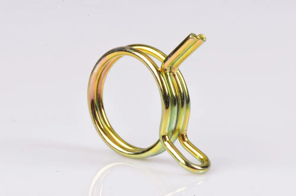 Zinc Plated Double Rings Hose Clamp Buy Clamp Wreath Rings,Small