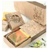 soap packaging box made of recycled kraft paper