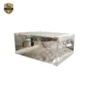 Clear Acrylic Roulette Toke Box Custom Roulette Wheels Table Poker Chips Box