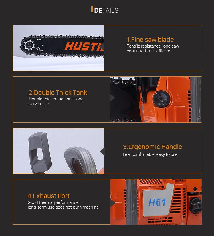 High quality Chainsaw 61 Chain Saw 272