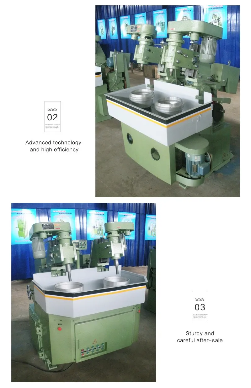 Double Head Roller Press For Ceramic Mug Making Machine Cups/bowls