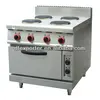 electric range with 4-hot plate& oven