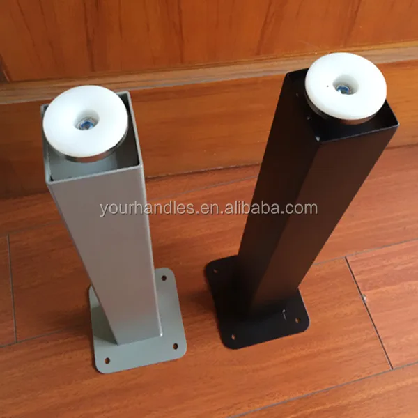 Square Furniture Feet,Steel Retractable Table Feet,Desk Table