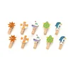 Mini DIY Cute Animal Shape Photo Decorated Pins Cloth Clip Pegs Clothespins Wooden Pegs
