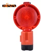 Red Color LED Traffic Safety Beacon Light With Light Sensor