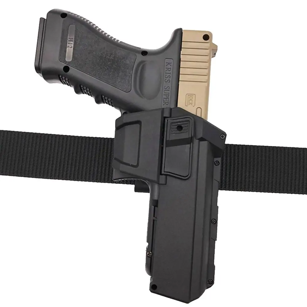 Custom glock 19 holster with light