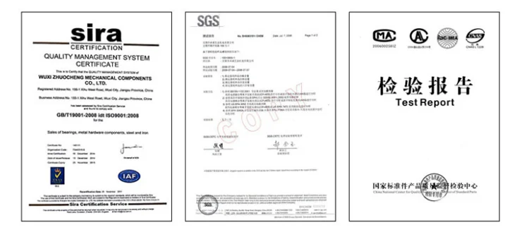 certifacte of Wudi Zhibo me<em></em>tals Co., Ltd